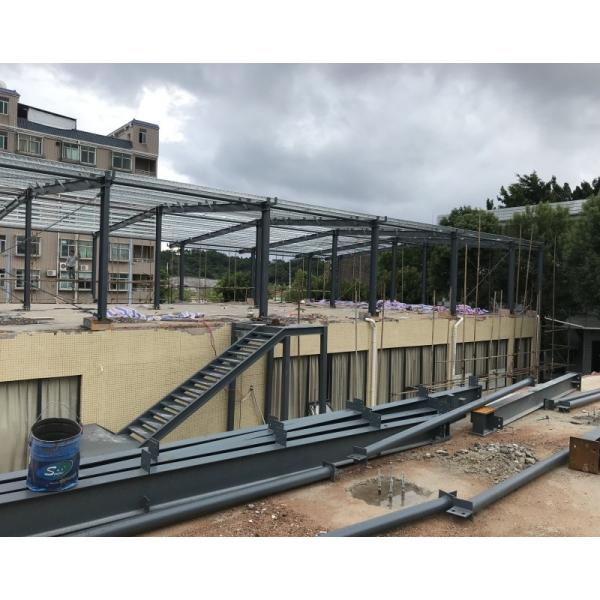Low Cost Prefab Light Metal Frame Building Prefabricated Steel Structure