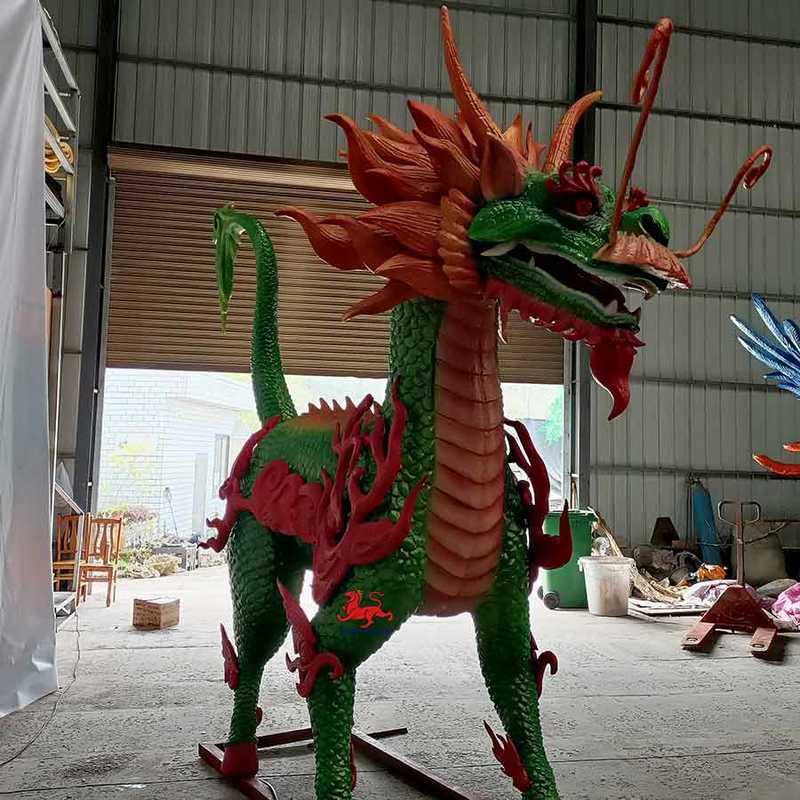 Stuffed Props Realistic Animals For Hire With Motion And Sound Customization Qilin
