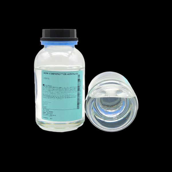 Quality Duroptix OE-6650 Phenylsiloxane-based Silicone Resin for LED Encapsulation with Durometer Shore D 52 and 7.3 MPa Adhesion Strength for sale