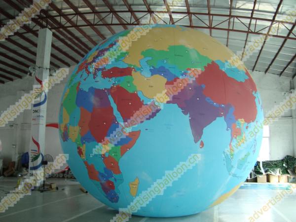 Supply 0.28mm thickness helium quality PVC Advertising balloon , Advertising
