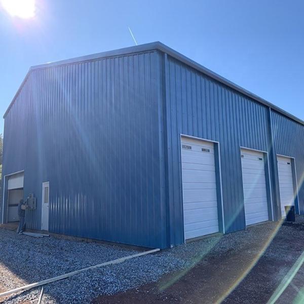 Low cost China Factory Customized Prefabricated Metal Building Kits Workshop