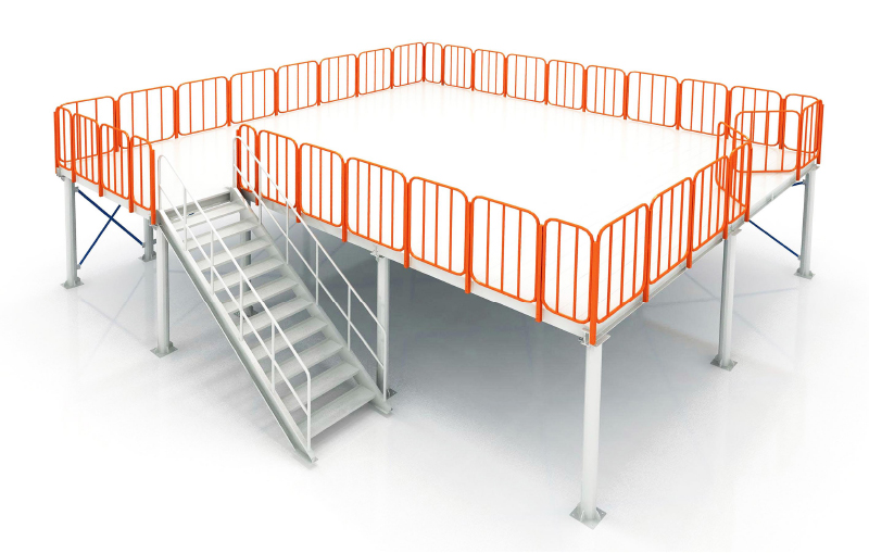 Mezzanine building
