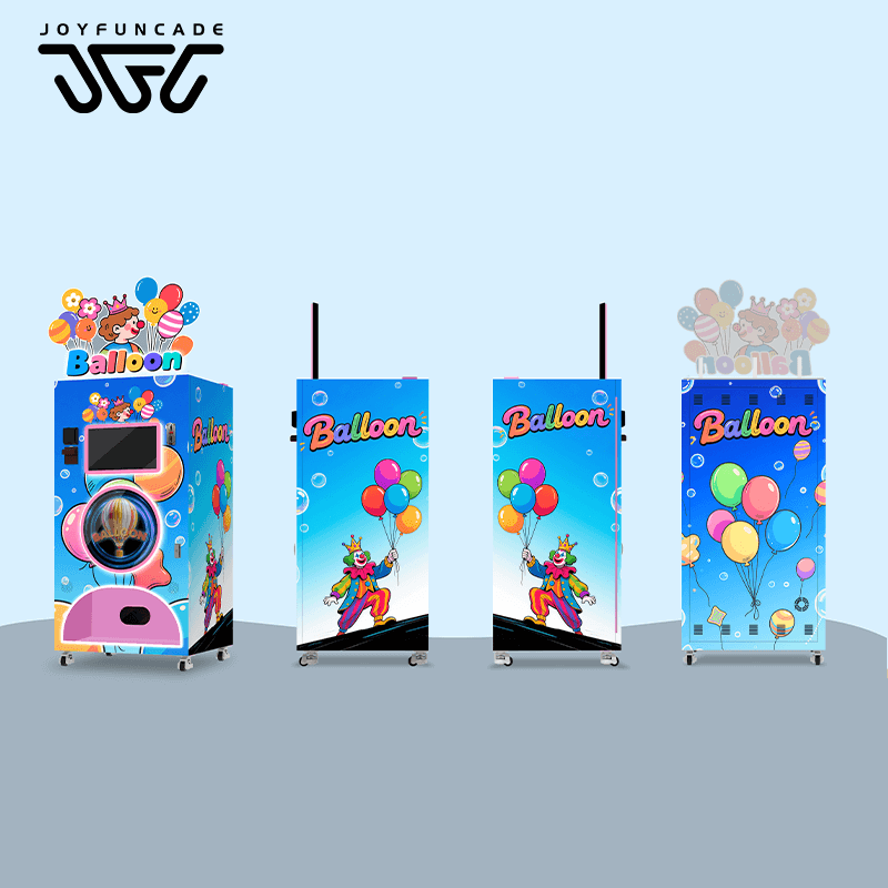 Fully Automatic Balloon Vending Machine With A 3D Holographic Display Helium