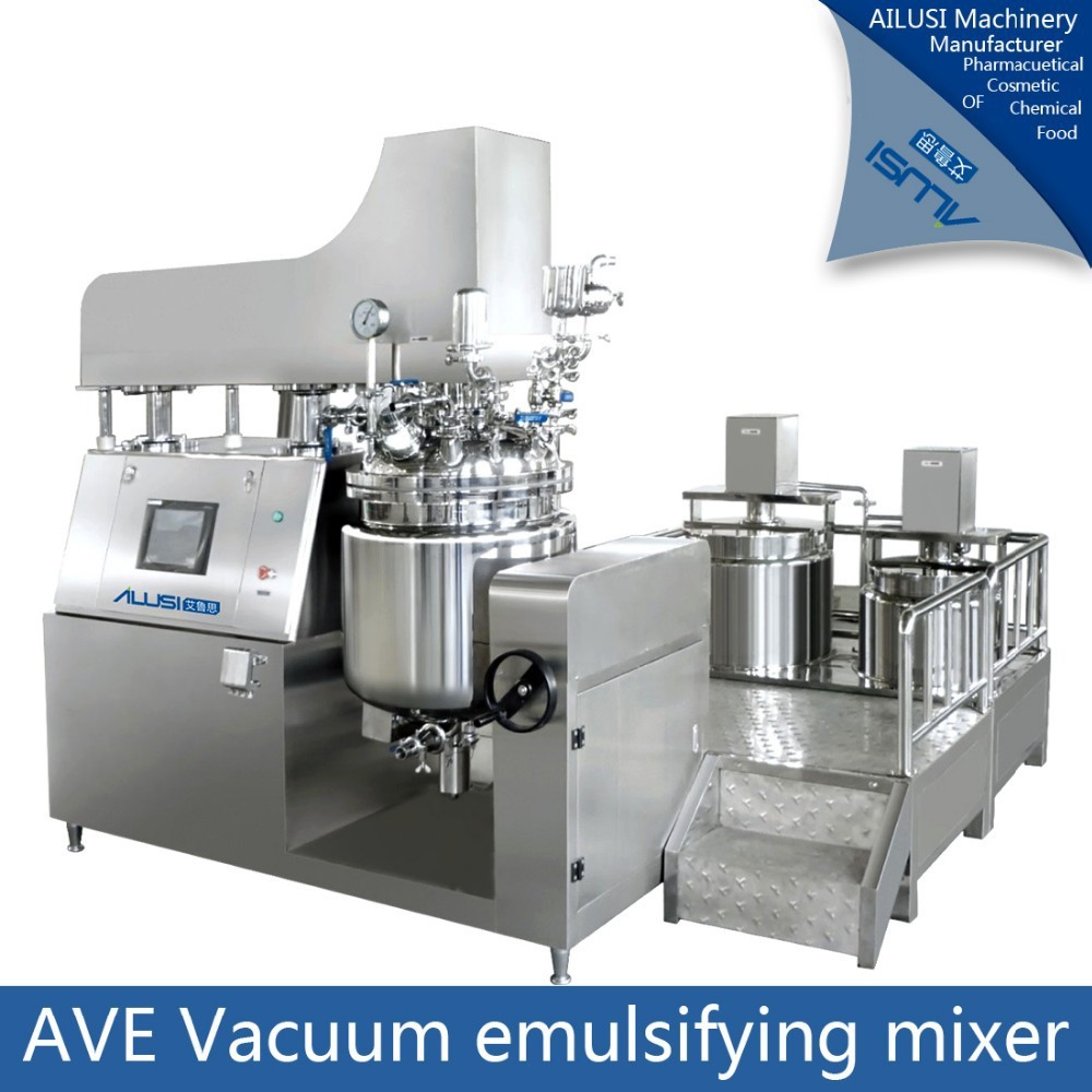 380V/50Hz AVE Vacuum Emulsifier Mixer Toothpaste Vacuum Mixing Machine
