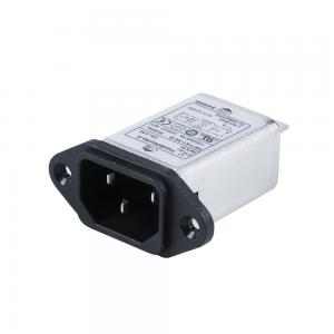 China Multi-Function EMI Inlet Filters 110V/250V 3A Low Leakage Current Socket IEC Noise Filter on sale