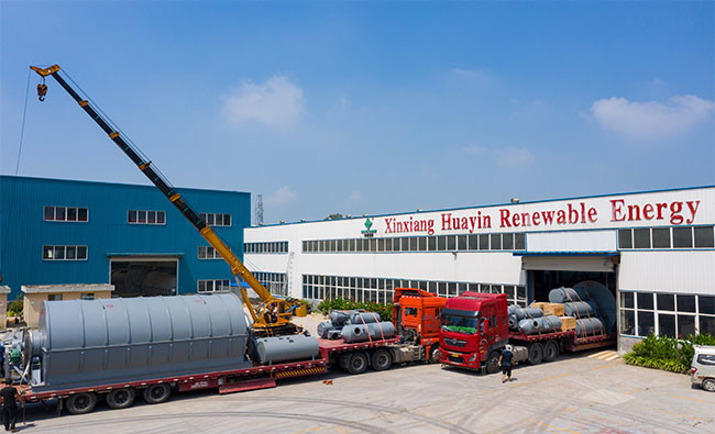 Non Catalytic Waste Tyre Pyrolysis Plant 20 Ton Waste Plastic To Fuel Oil Pyrolysis Plant