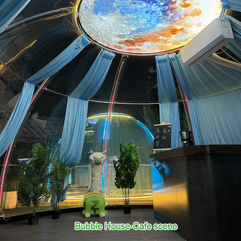 Waterproof Windproof Dining Bubble Tent PC Restaurant Hotel Clear Outdoor Bubble House