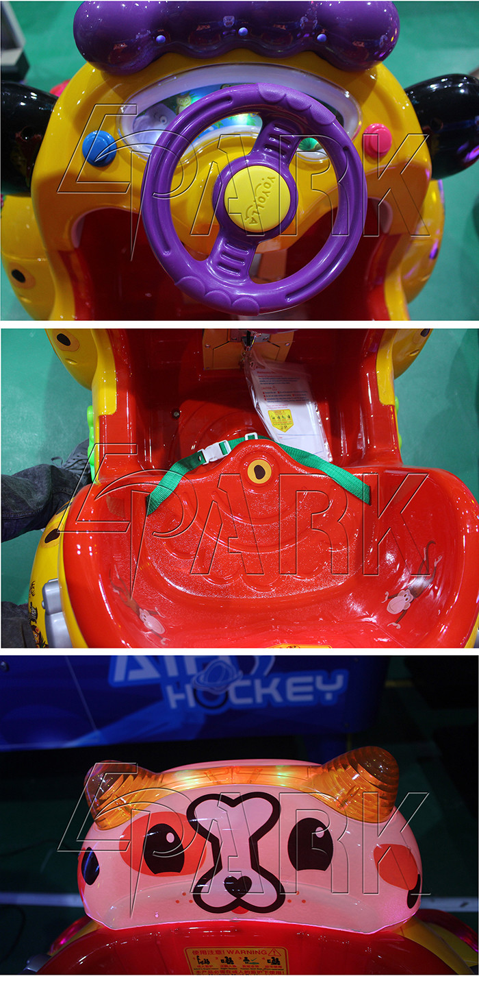 Entertainment Driving Experience Swing Car Game Machine 1 Year Warranty