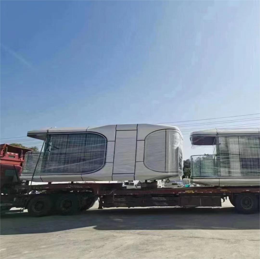 2 Bedroom Prefabricated Modular Houses Hotei Space-Saving Capsule Hotel Accommodation