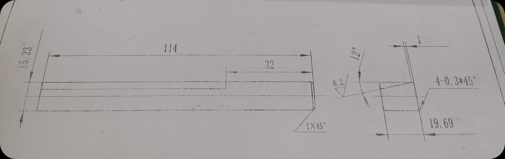 High Precision Carbide Cutting Tools 1890 Rpm Coated 114×19.69×15.24