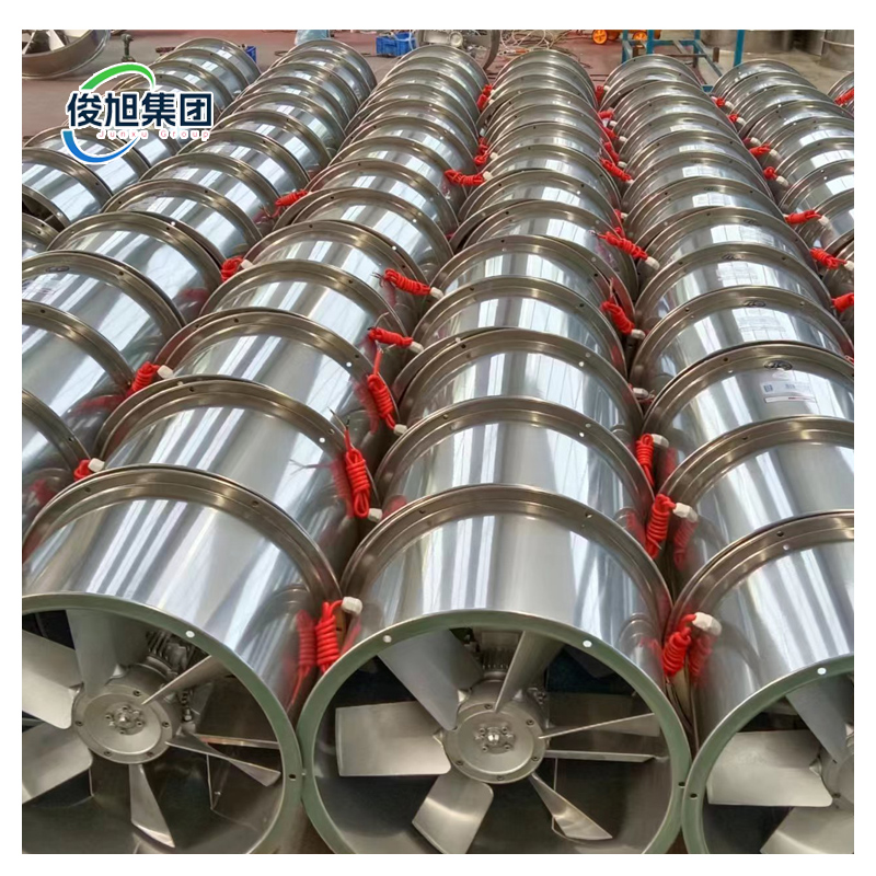 Heavy Industry High Temperature Resistant Exhaust Fan With Blade Material