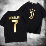  Short sleeve T-shirt men's and women's summer youth football sports pure cotton loose half sleeve top Manufactures