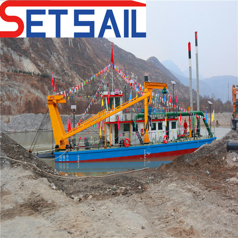 High Capacity Diesel Engine Cutter Suction Dredger Machinery for Sale