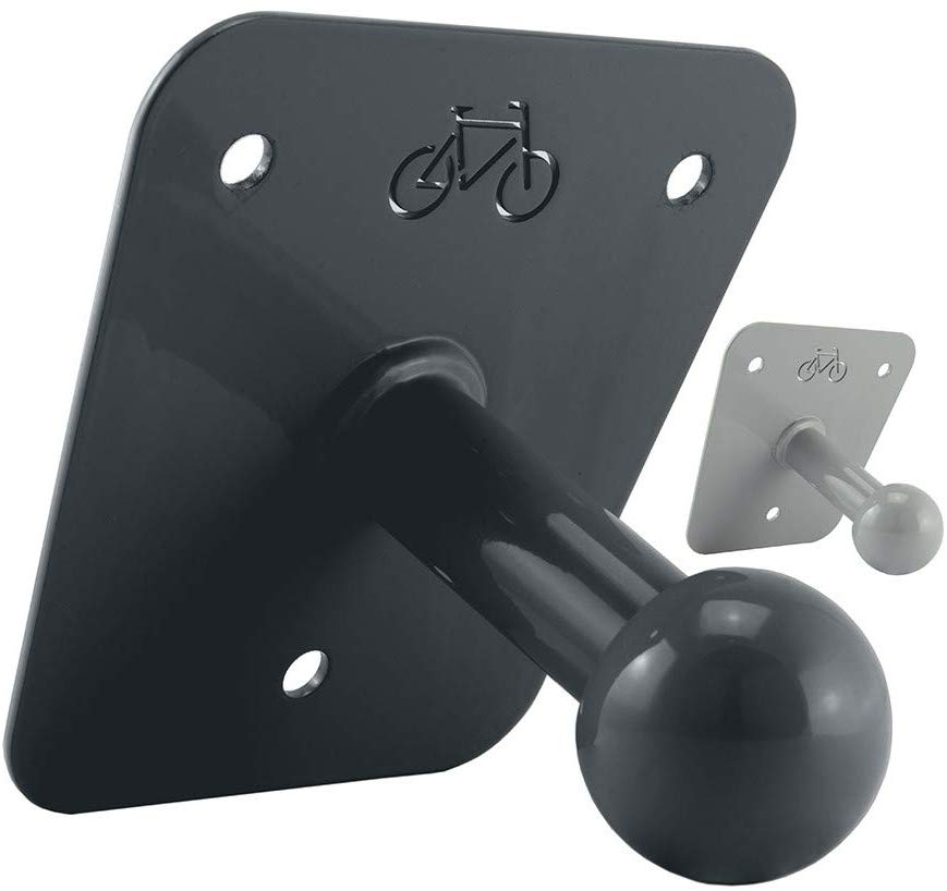 Power Coating Carbon Steel Bicycle Carrier Wall Mount Includes Screws and Dowels