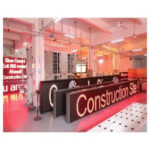 EN12966 Standard VMS LED Display with Aluminum Cabinet and Customizable Display