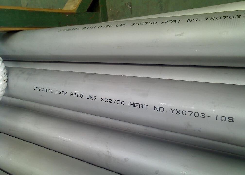ANSI A790 2507 UNS S32750 STD Duplex Stainless Steel Pipe