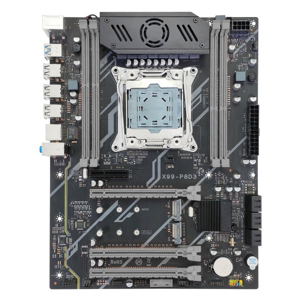X99 Xeon E5 LGA2011-3 Gaming PC Motherboard 128G Four Channel DDR3 With PCIe M.2 SATA M.2