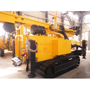Crawler Hydraulic Engine Drived Rock Drilling Rig , Mining Reverse Circulation