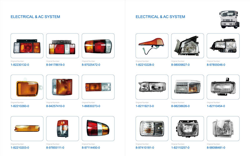8982386250 Euro 4 Or 5 Combo Lamp Advance Process Build Brighten Safety Driving