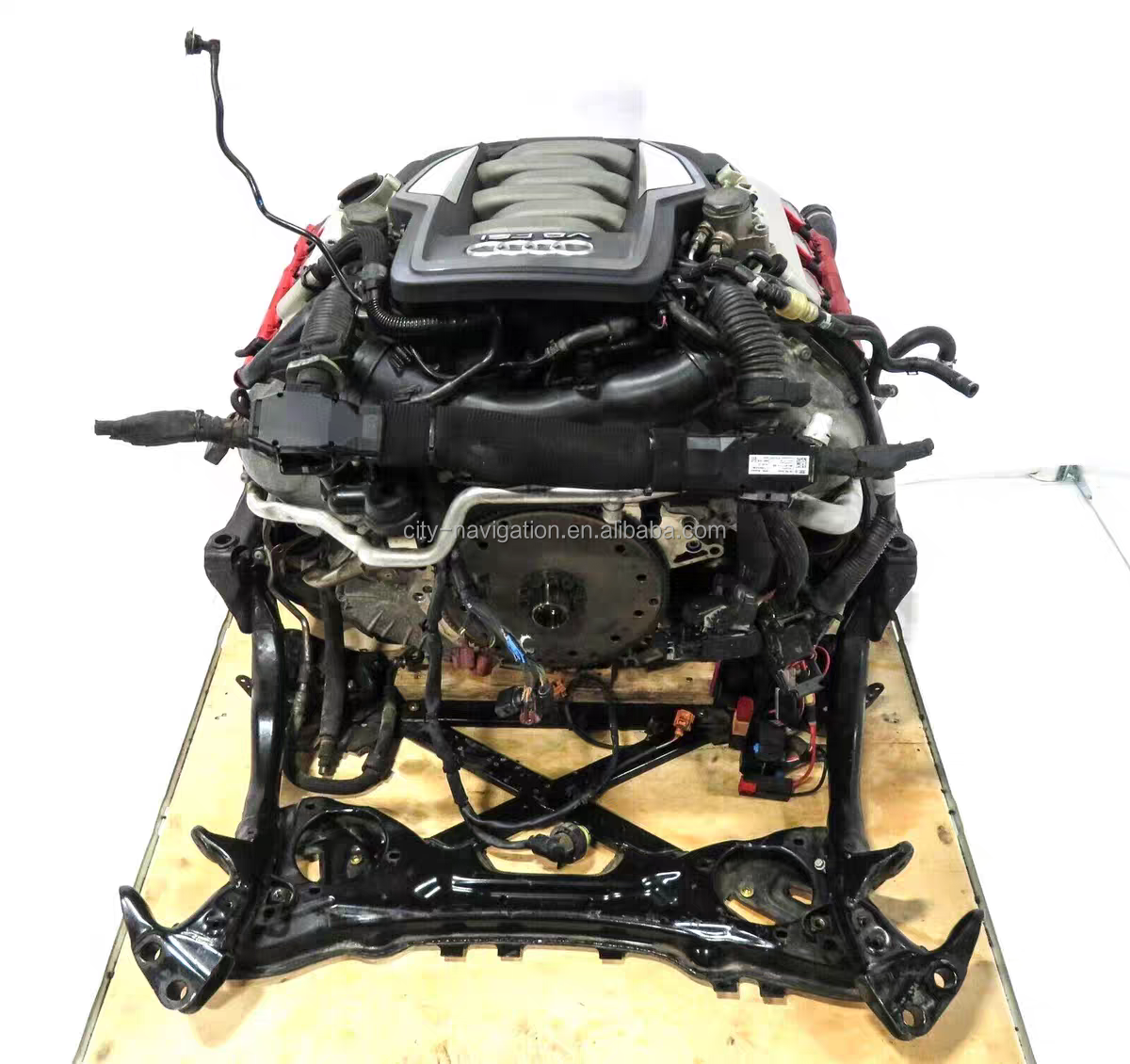 BVJ Motor for Audi A6 A8 Q7 VW Touareg Top-Notch Fuel Injection Engine V8 4.2 257Kw