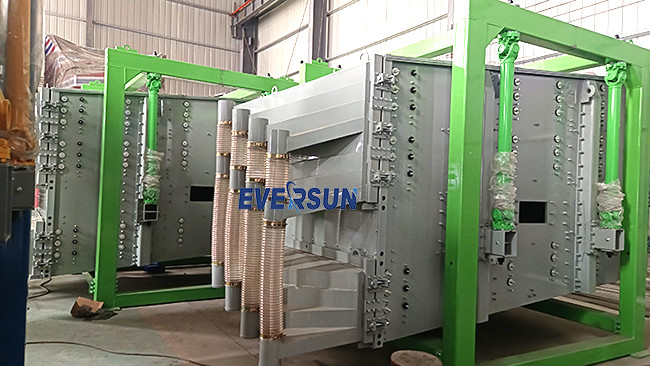 1-200 Mesh Rectangular Gyratory Sifter Sieving Machine For Paint Particles Coal