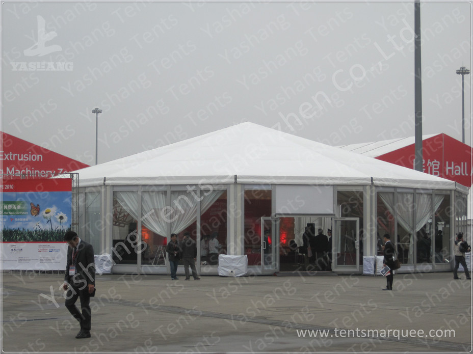 Glassland Romantic Transparent Clear Top Tent Wedding , clear party tent