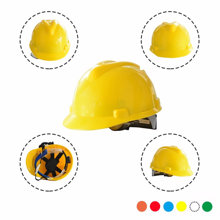 Blue T100 CE Safety Hard Hat for Men 53X47X63cm Construction Protective Work Helmet