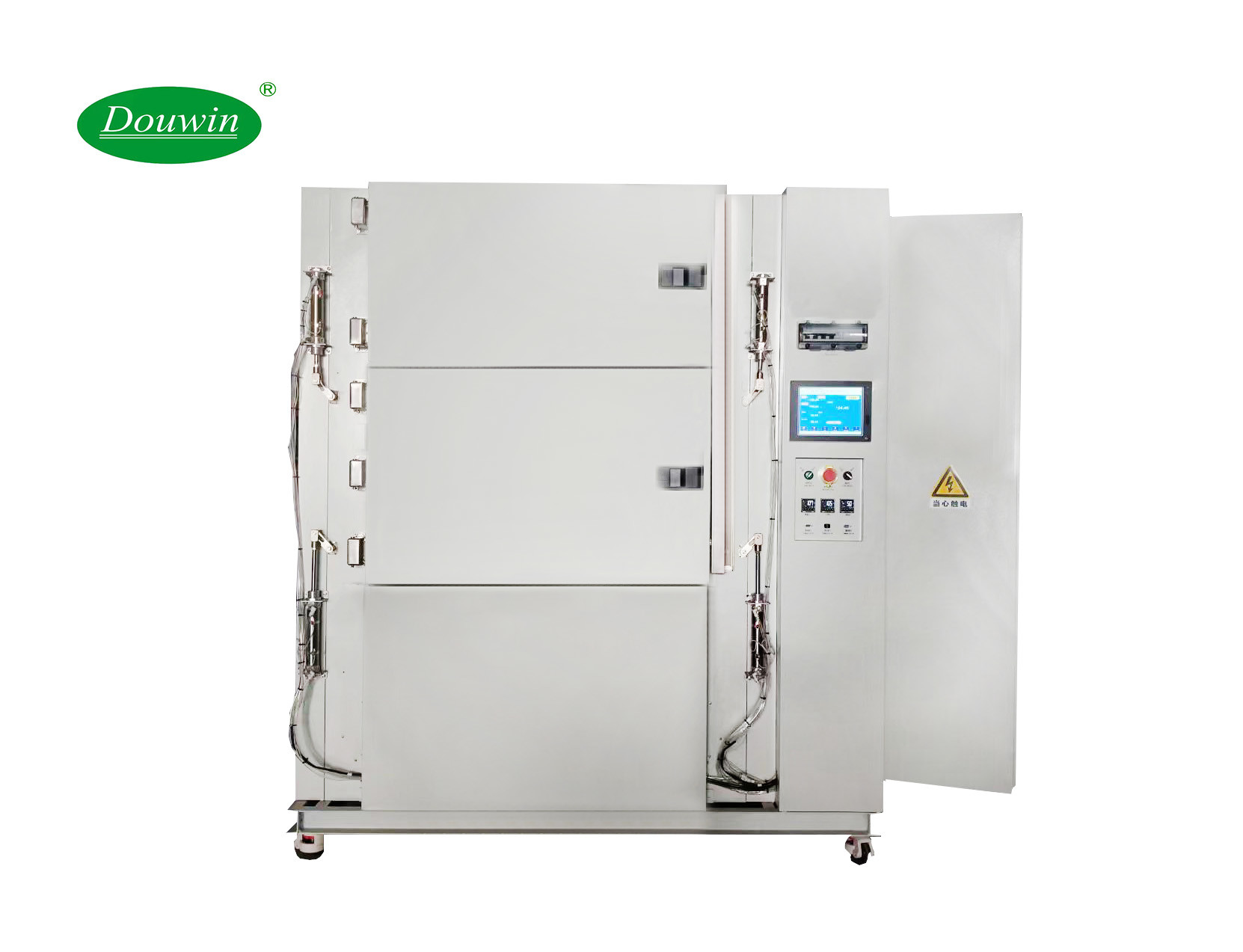 Quality 3 Zones Thermal Shock Test Chamber Cold Hot Normal Temperature Cycling for sale