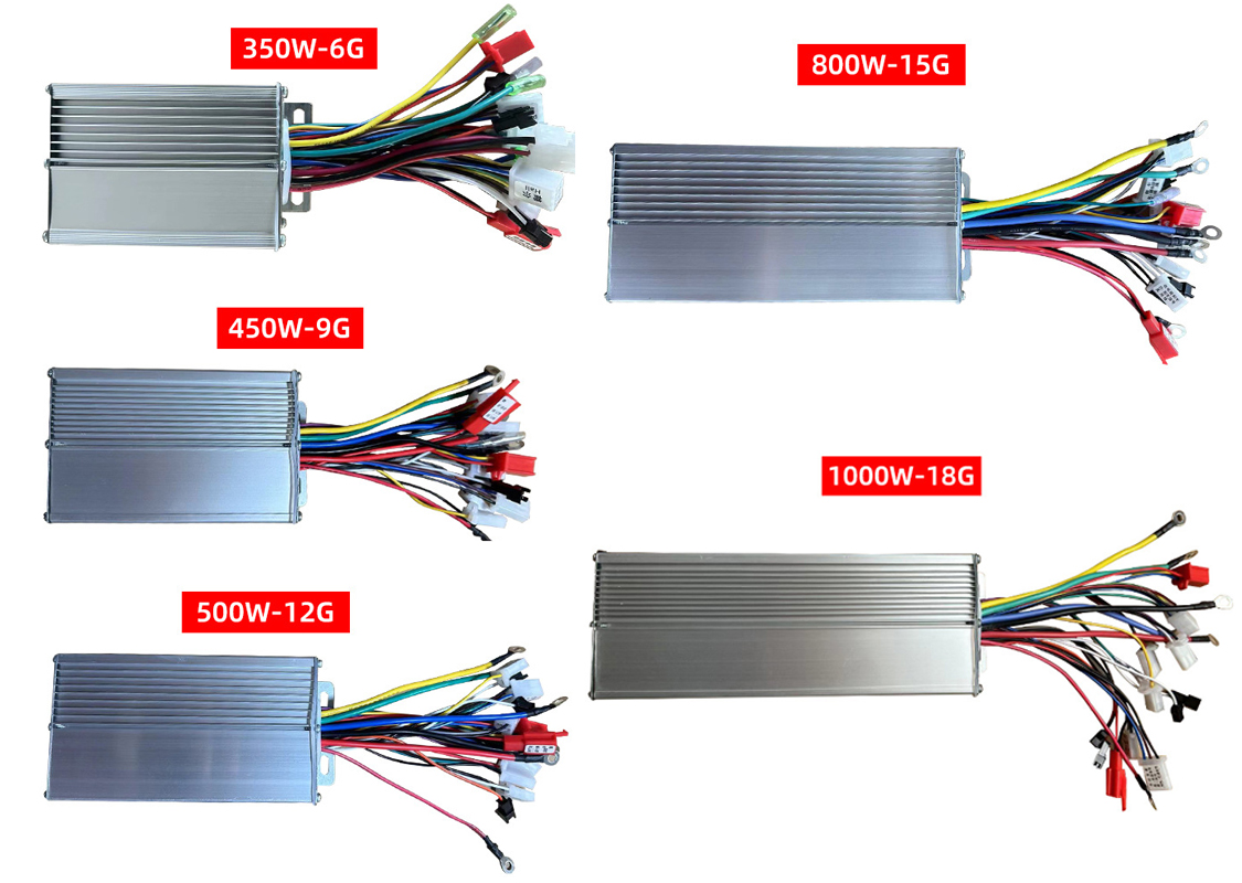 48V 60V 72V 350W 500W 1000W Electric Motorcycle Controller Brushless Dc Motor Controller for E Rickshaw