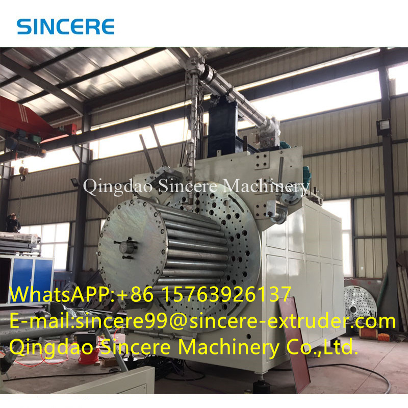 PE Wound Spiral Tube Making Machine Extrusion Corrugated Pipe Production Line