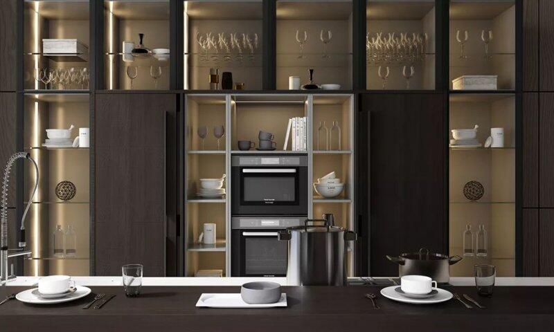 Elevate Your Kitchen Design with YALIG Tempered Glass Door Budget-Friendly Option