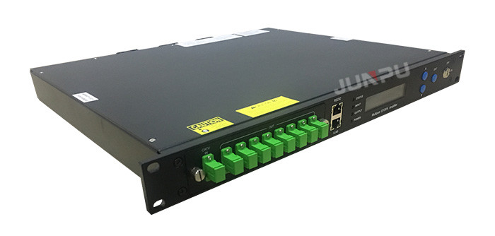 8 Port Catv Edfa Erbium Doped Fiber Amplifier 1550nm 23dbm Input -5dbm ~ +10dbm