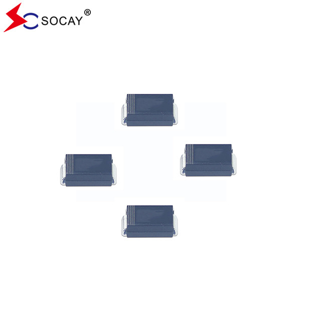 Maximum DC Blocking Voltag 100V Schottky Barrier Diode Low Power Loss SMA Package