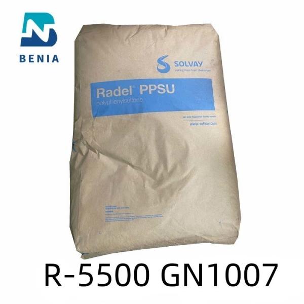 Solvay PPSU Radel R-5500 GN1007 Polyphenylsulfone Resin Engineering Plastic