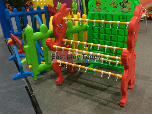 Anti UV Plastic Rocking Horse Improve Intelligence For 3 - 8 Years Old Kids