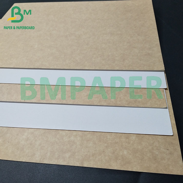 200 250gsm 100% Virgin Wood Pulp Food Grade Coated Kraft Back For Food Product Packaging