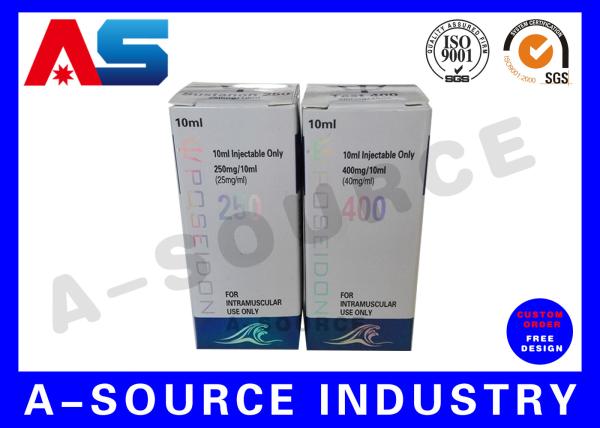 Small Pharmaceutical Small Cardboard Box Printing For Sterile Injection Vials