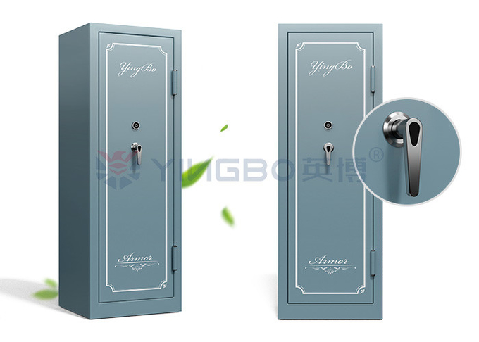 Simple Yet Fashionable Key Lock Gun Safes For Home Security