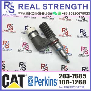 MT835 MT845 MT855 Injector Diesel Engine C12 C10 Fuel Injector 2037685 10R1268