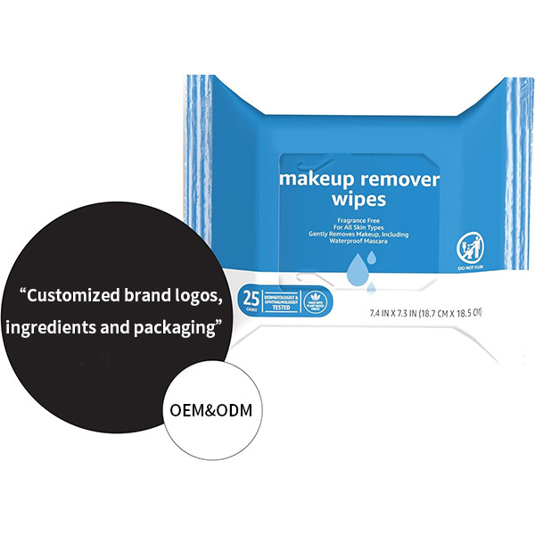 Viscose Plant Fiber While Makeup Remover Wipes Fragrance Free No Harsh Irritants
