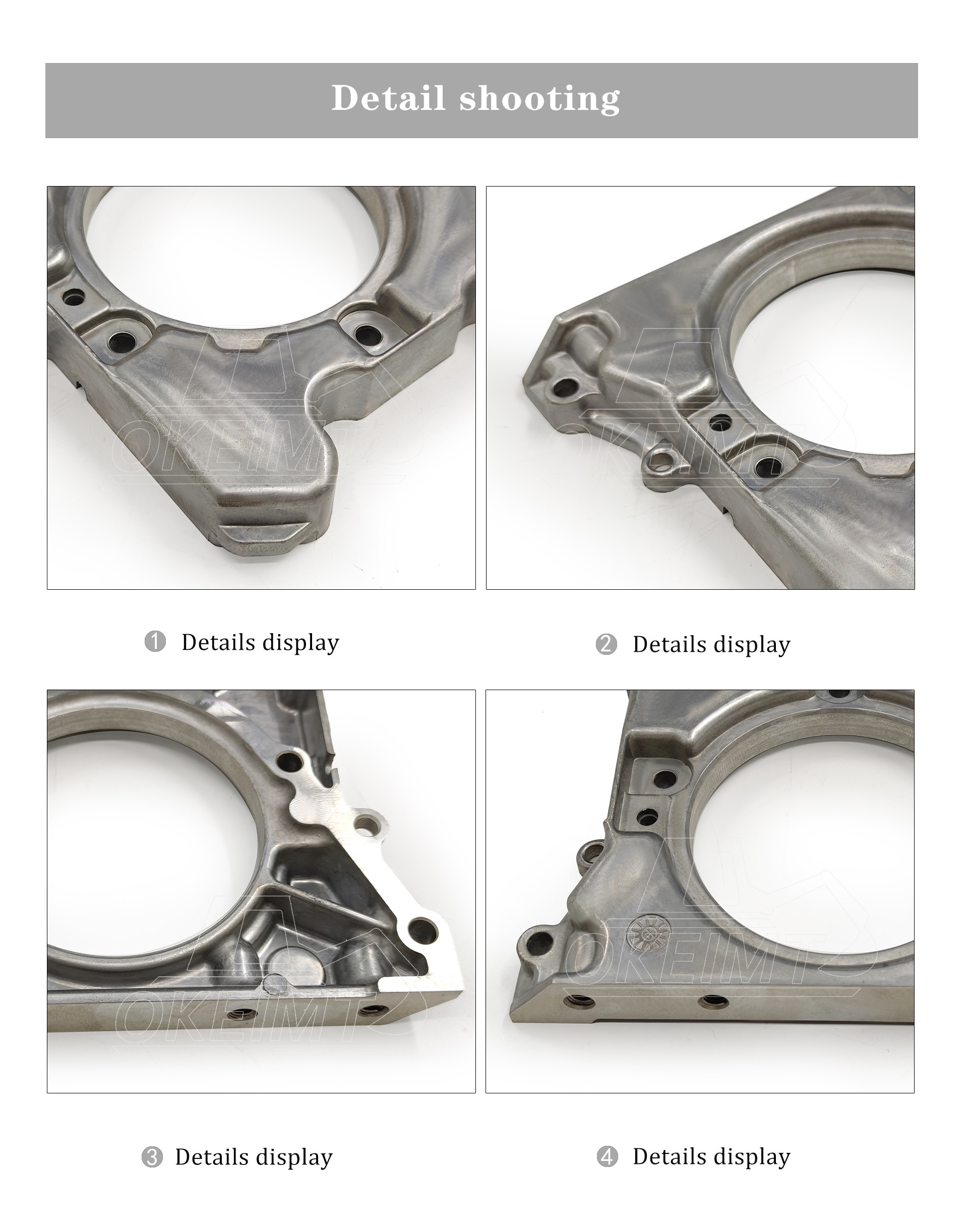 Rear Crankshaft Seal Flange Oil Seal J05E J08E Oil Seal 11309-E0080 For Kobelco SK200/SK350