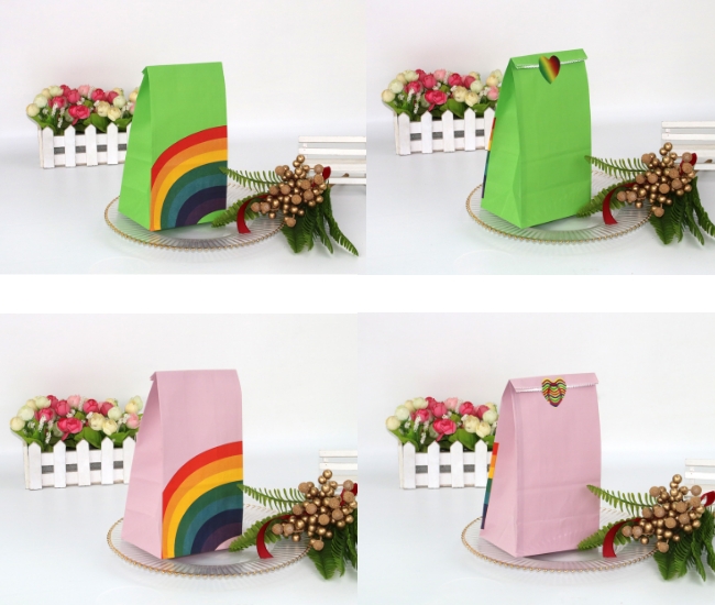 Custom Printed Packaging Bags Self-adhesive Tape Or Fold-over Flap for Customization