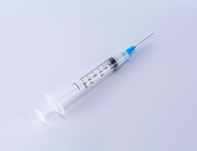 FDA510K Sterile Disposable Syringe With Needle Medical Use 2.5ml 5ml