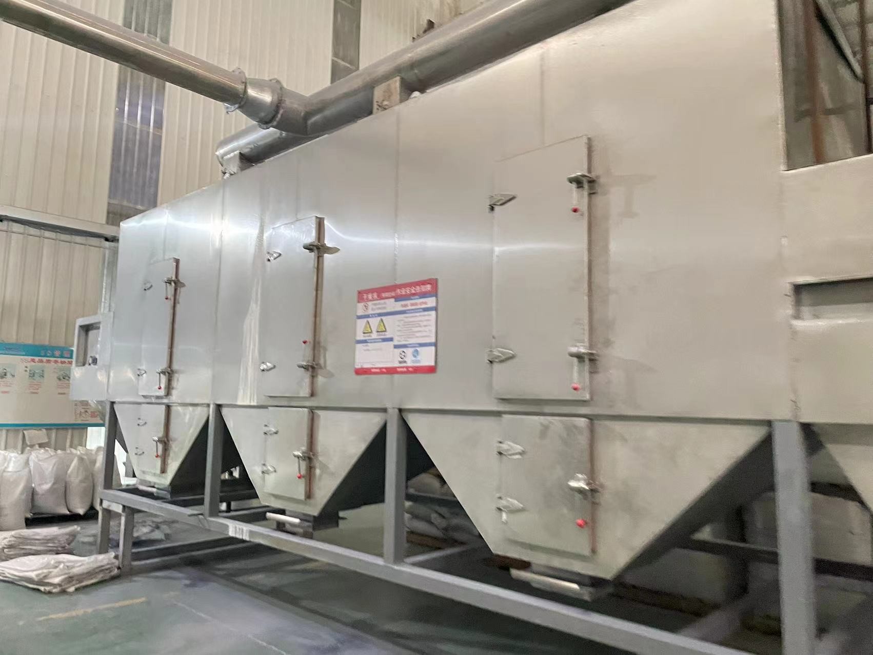 24m Chemical Drying Equipment For Polyester Continuous Mesh Belt Dryer