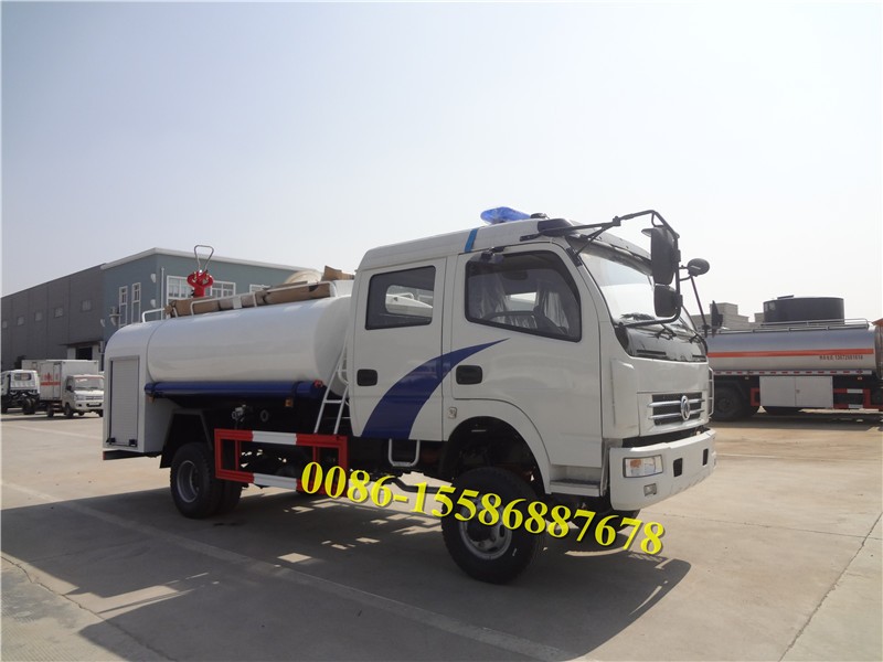 Dongfeng 4x4 Forest Fire Fire Truck Euro 3 Rescue Fire Truck 6000Liters