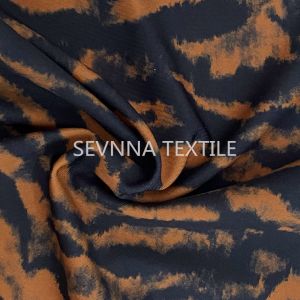 Sublimation Printed Recycled material Fabric 4 Way Stretch Bikini Lining