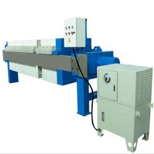Water Filter Sludge Dehydrator Plate and Frame Filter Press with 3kw Online