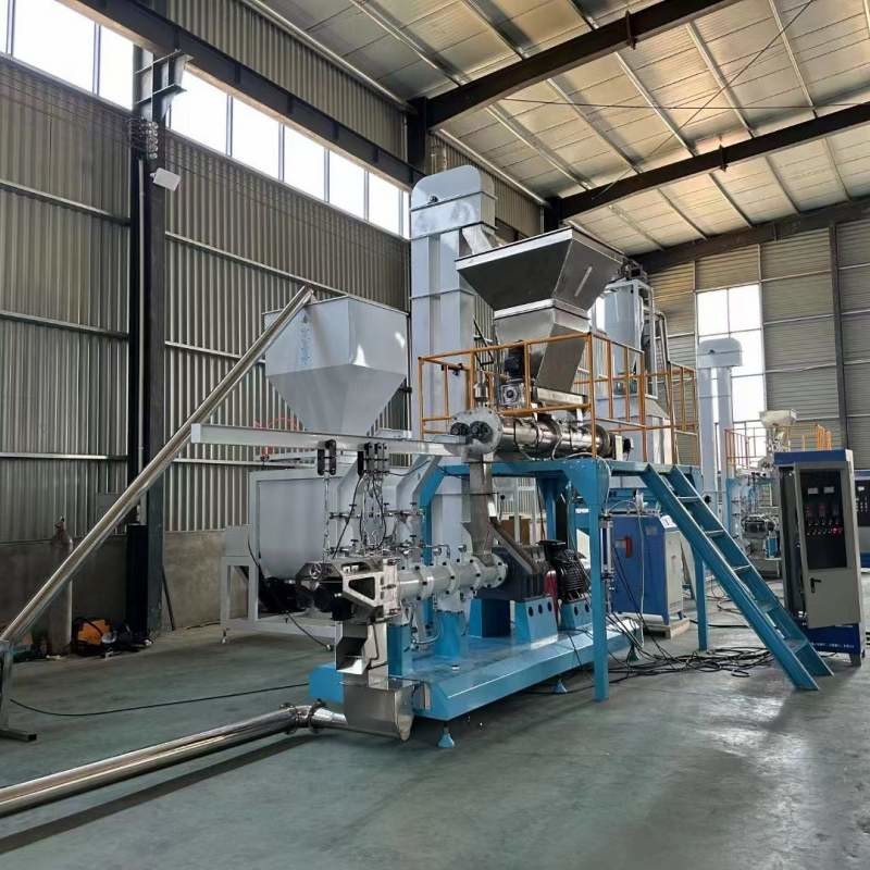 0.8-15MM FLOATING FISH FEED PELLET EXTRUDER LINE TILAPIA FEED EXTRUDER WITH TWIN SCREW MAIN POWER SGS CE CERTIFIED