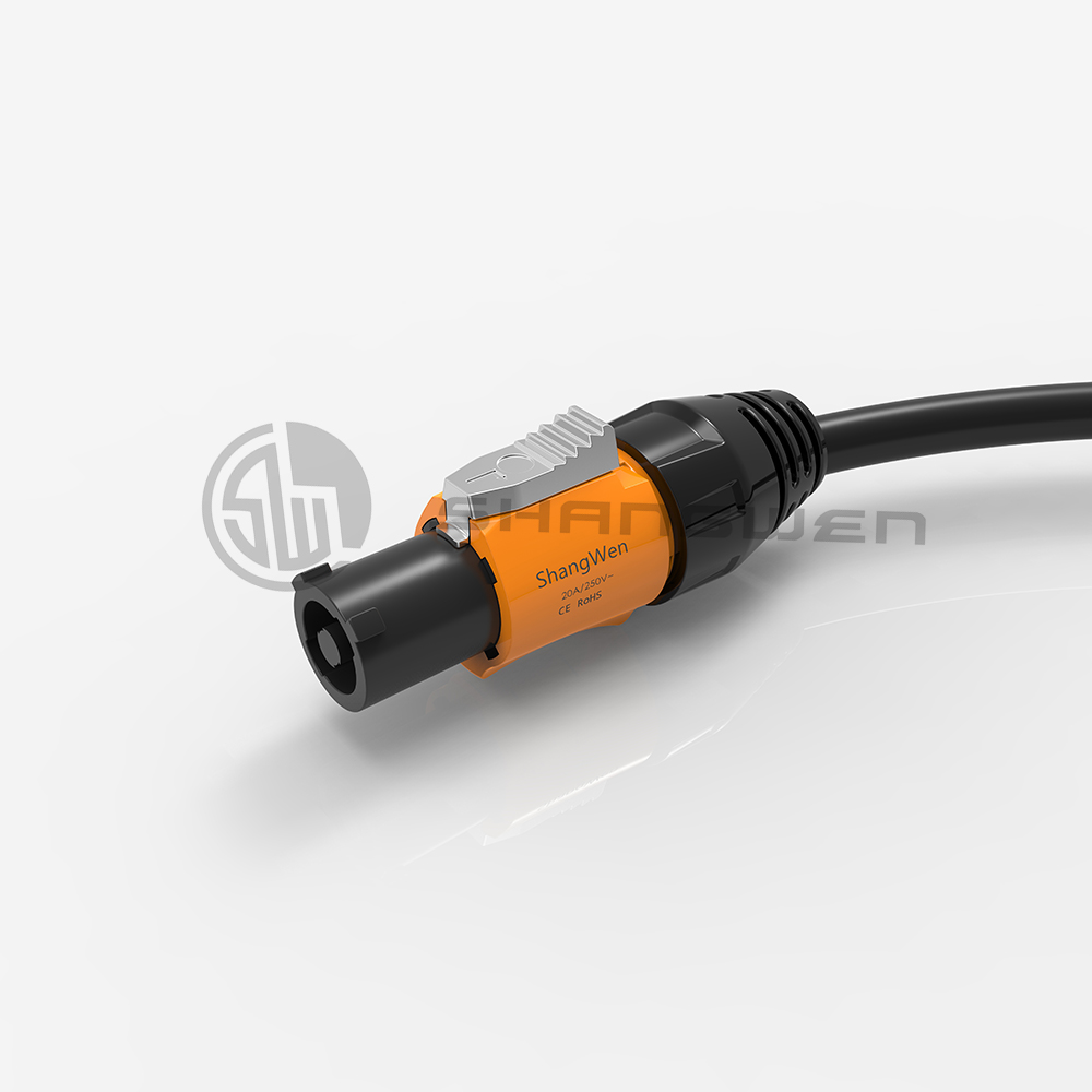Outdoor Powercon Connector Coupler Adapter Gender Male Male Adapter Power Connector For Linking Cables