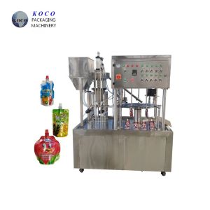 China KOCO Semi automatic and easy to operate Liquid capping filling machine Efficient filling on sale